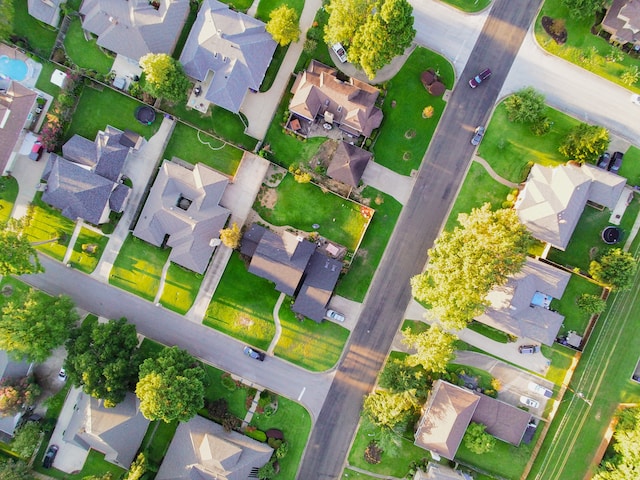 a neighbourhood with lush green lawns